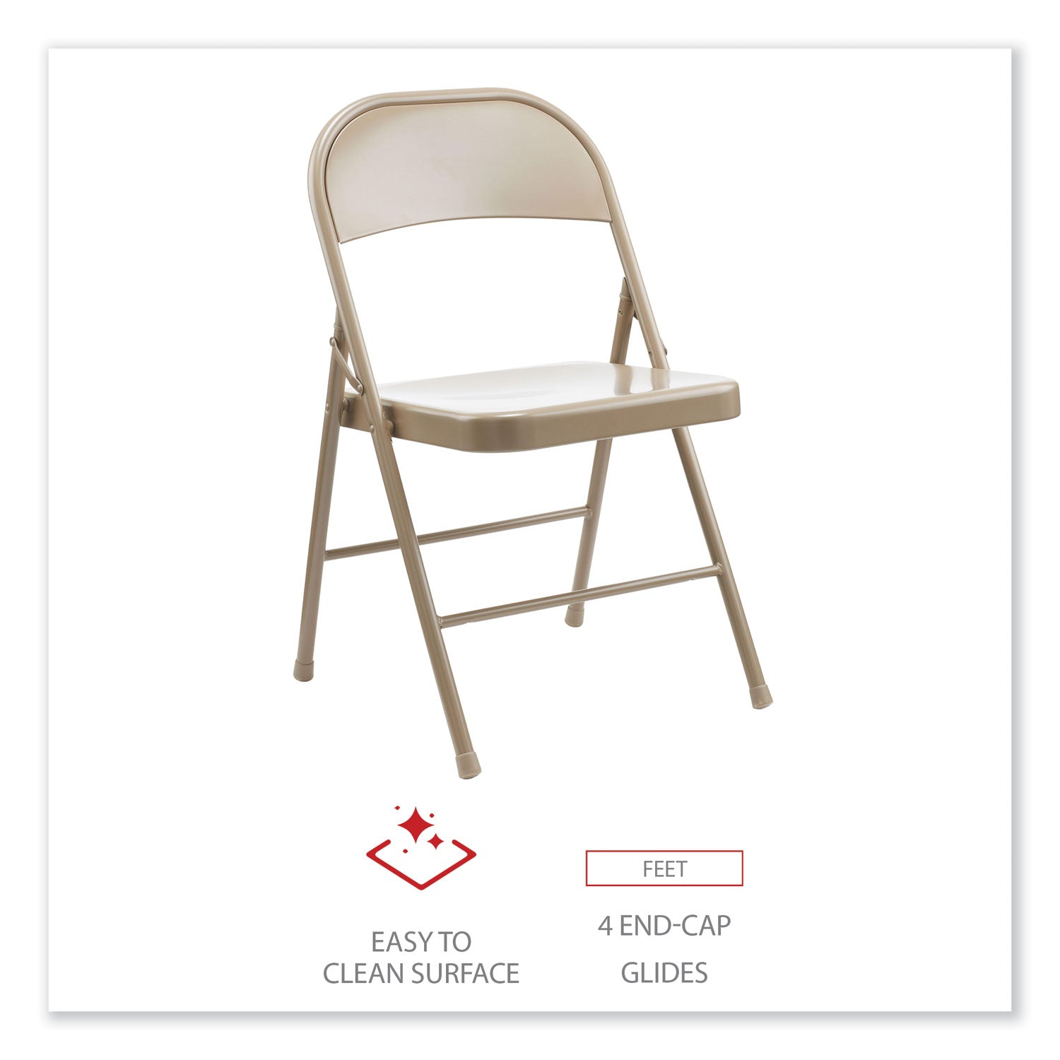 armless-steel-folding-chair-supports-up-to-275-lb-tan-seat-tan-back-tan-base-4-carton_aleca945 - 5