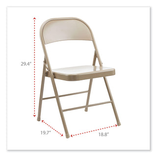 armless-steel-folding-chair-supports-up-to-275-lb-tan-seat-tan-back-tan-base-4-carton_aleca945 - 3