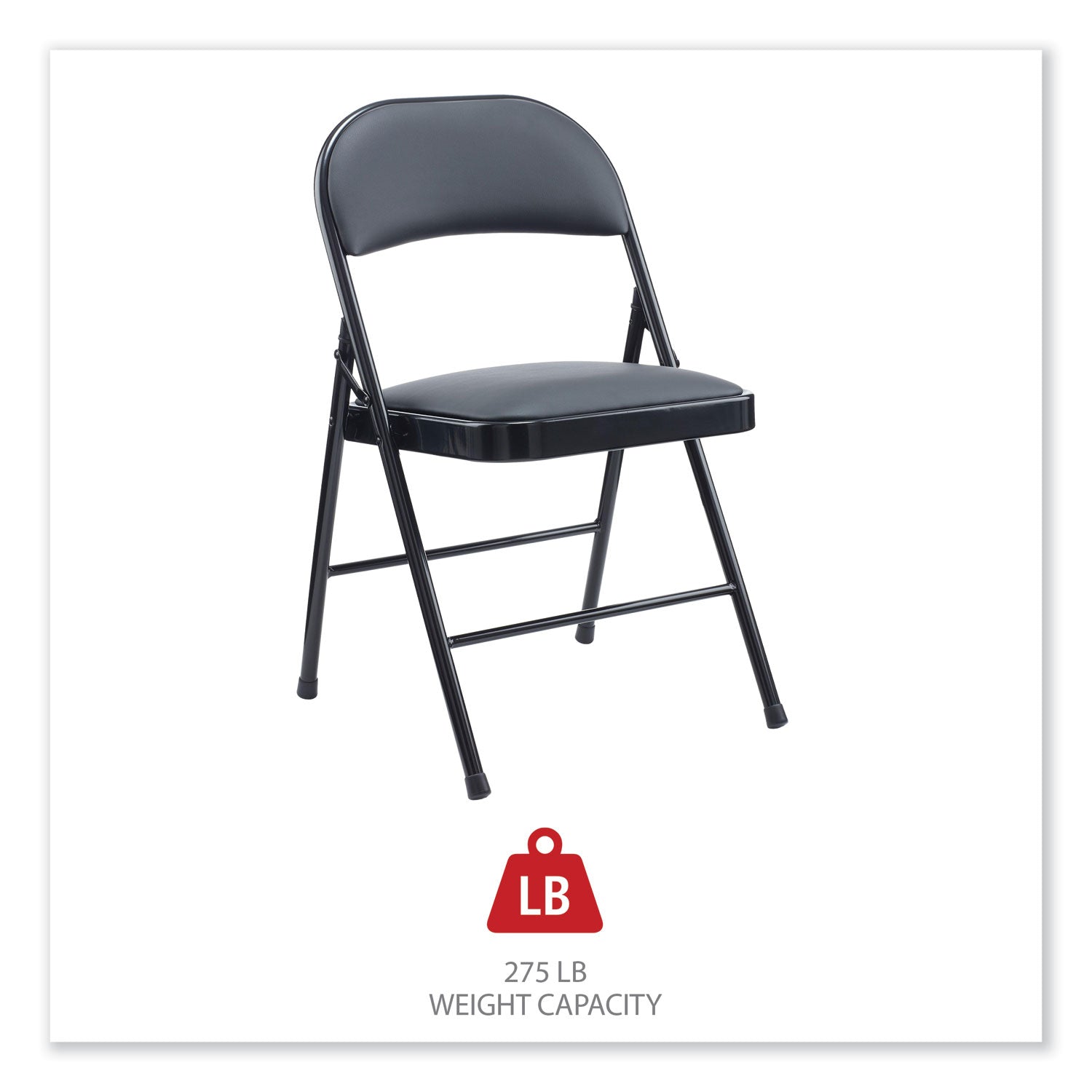 alera-pu-padded-folding-chair-supports-up-to-250-lb-black-seat-black-back-black-base-4-carton_aleca9416 - 4