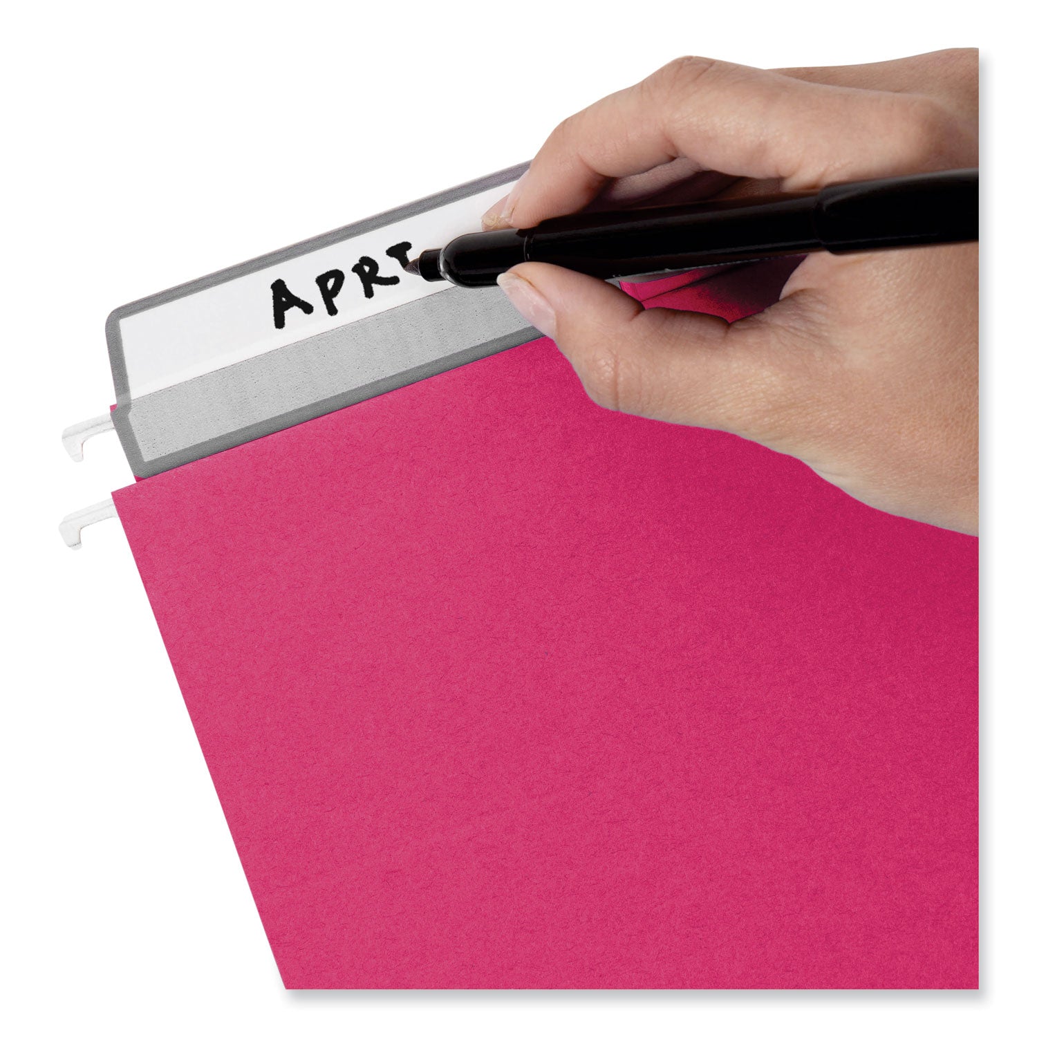 colored-hanging-file-folders-with-protab-kit-letter-size-1-3-cut-red_smd64197 - 3