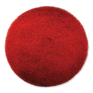 ez-care-heavy-duty-scrub-pad-17-diameter-red-gray-5-carton_sjn311183 - 1