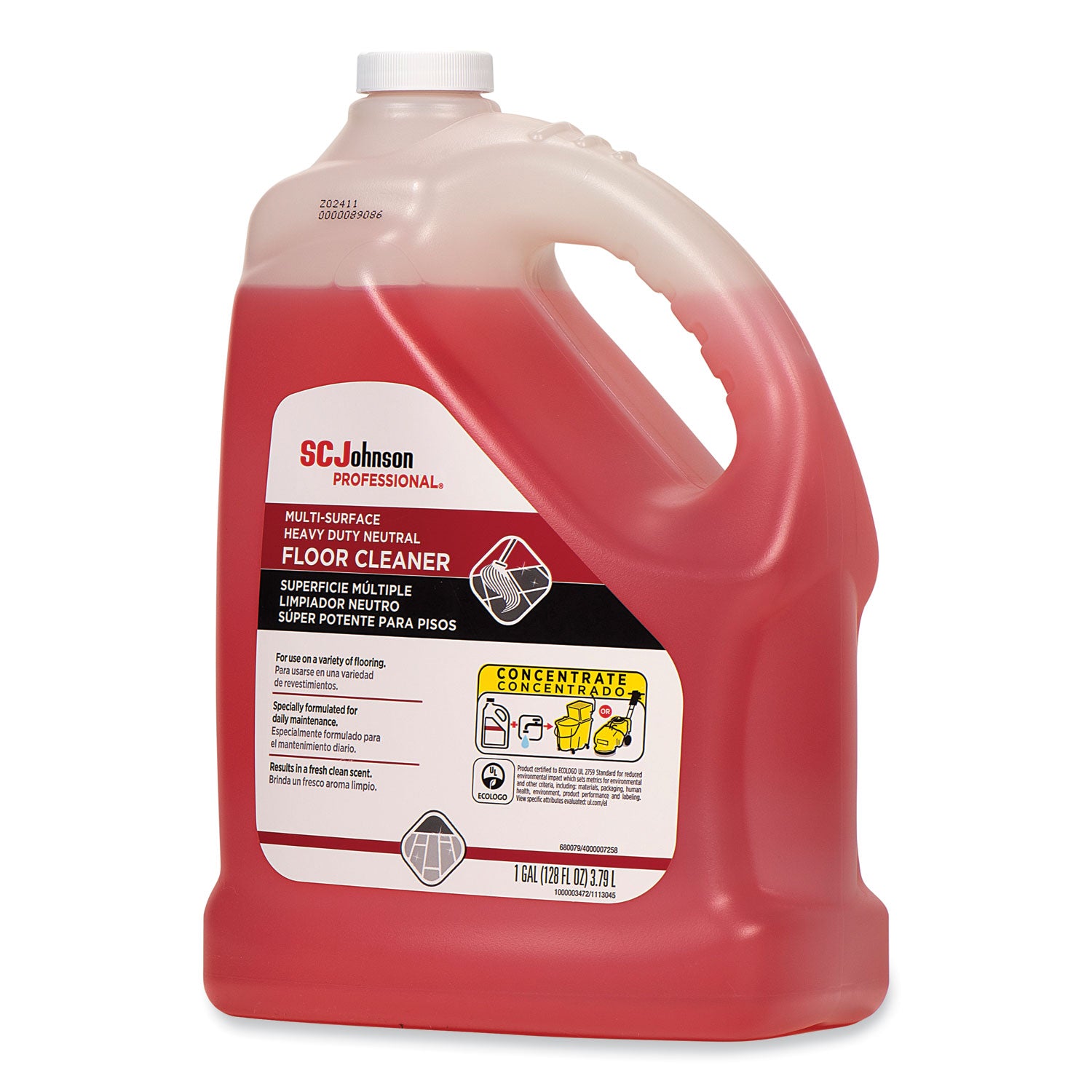 heavy-duty-neutral-floor-cleaner-fresh-scent-1-gal-bottle-4-carton_sjn680079 - 2