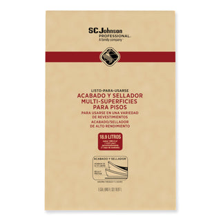 Ready-To-Use Multi-Surface Floor Finish Plus Sealer, Light Fresh Scent, 5 gal Bag-in-Box