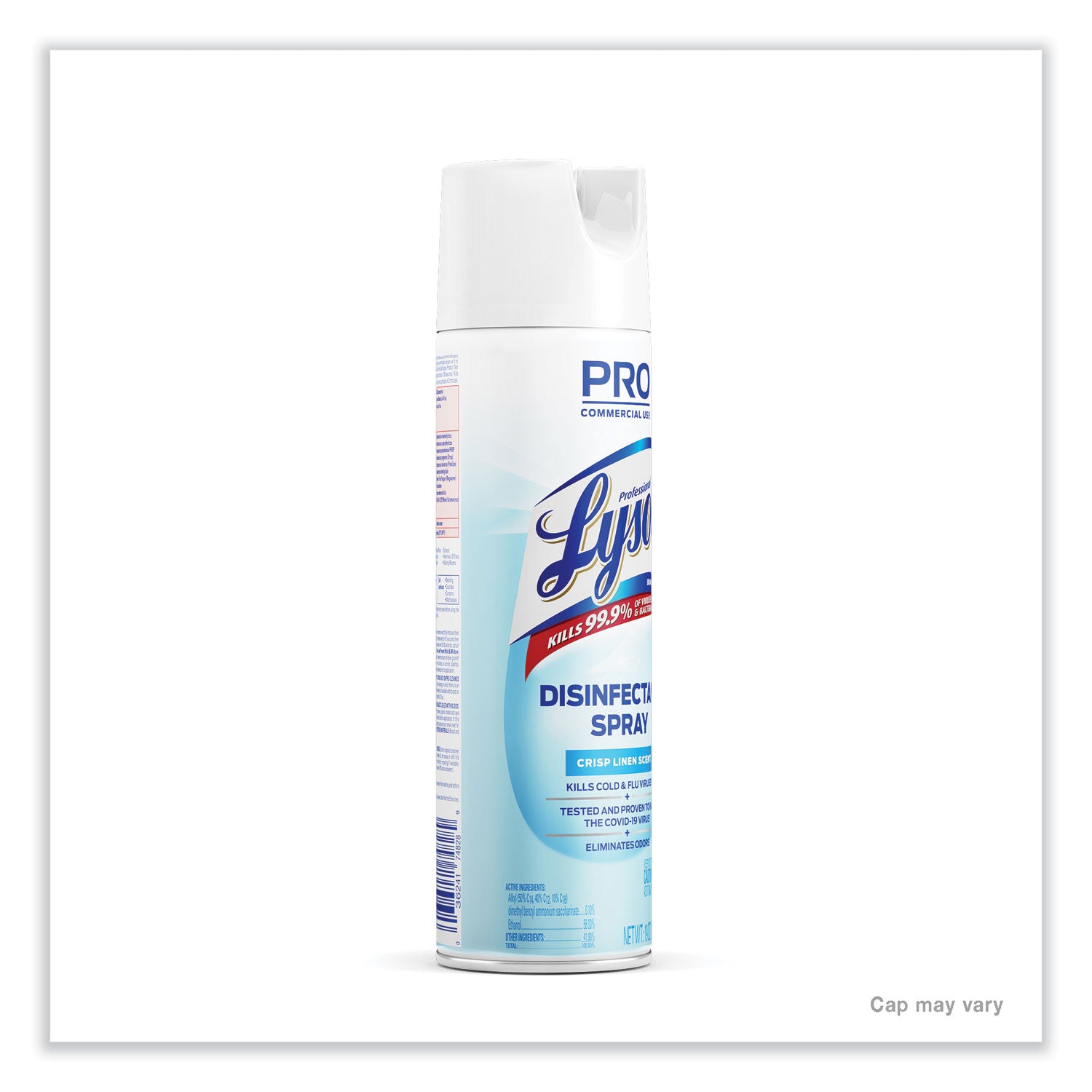 Disinfectant Spray, Crisp Linen, 19 oz Aerosol Spray, 12/Carton - 