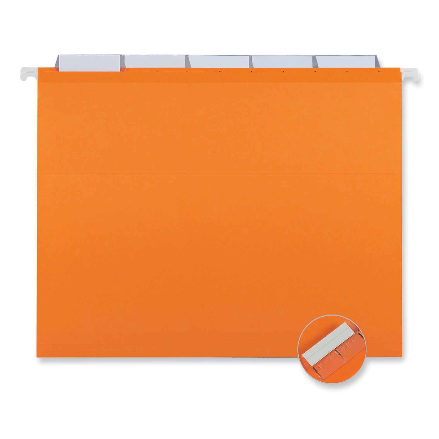 deluxe-reinforced-recycled-hanging-file-folders-letter-size-1-5-cut-tabs-assorted-25-box_unv34112 - 4