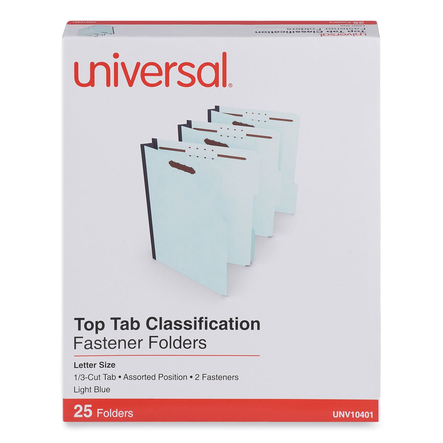 top-tab-classification-folders-2-expansion-2-fasteners-letter-size-light-blue-exterior-25-box_unv10401 - 2