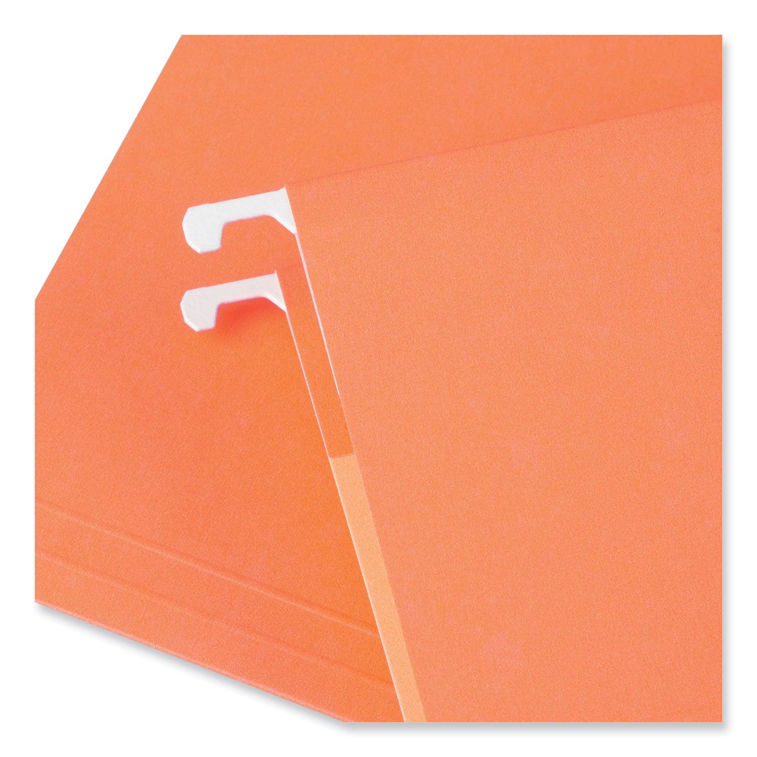 Deluxe Bright Color Hanging File Folders, Letter Size, 1/5-Cut Tabs, Assorted Colors, 25/Box - 