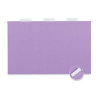 Deluxe Bright Color Hanging File Folders, Legal Size, 1/5-Cut Tabs, Assorted Colors, 25/Box