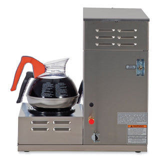 Axiom 15-3 12-Cup Low Profile Automatic Coffee Brewer, Gray/Stainless Steel, Ships in 7-10 Business Days