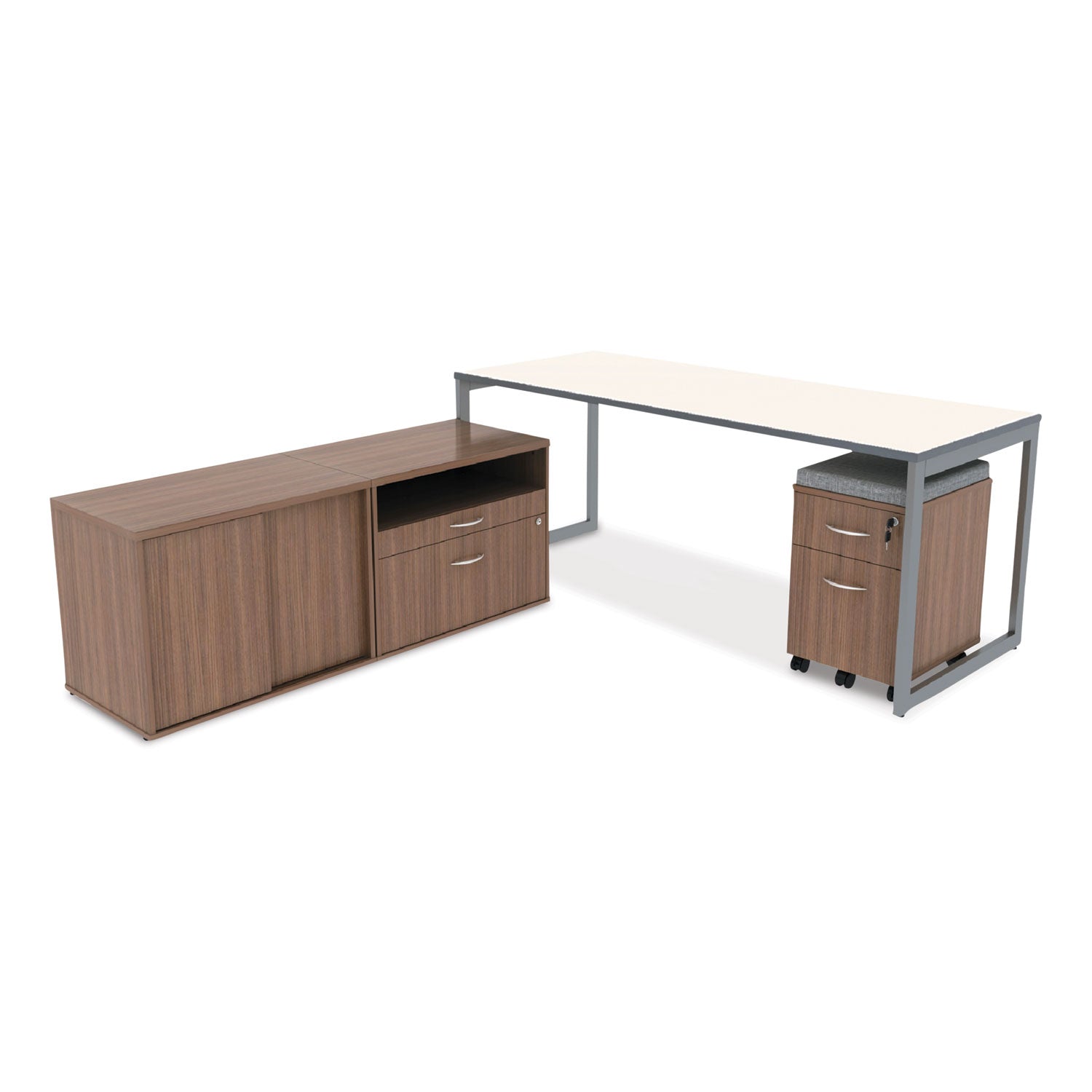 alera-open-office-desk-series-low-file-cabinet-credenza-2-drawer-pencil-file-legal-letter-1-shelfwalnut295x1913x2288_alels583020wa - 3