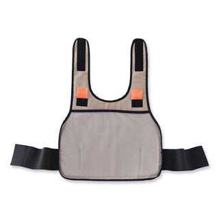 Chill-Its 6225 Premium FR Phase Change Cooling Vest, Modacrylic Cotton, Large/X-Large, Khaki, Ships in 1-3 Business Days