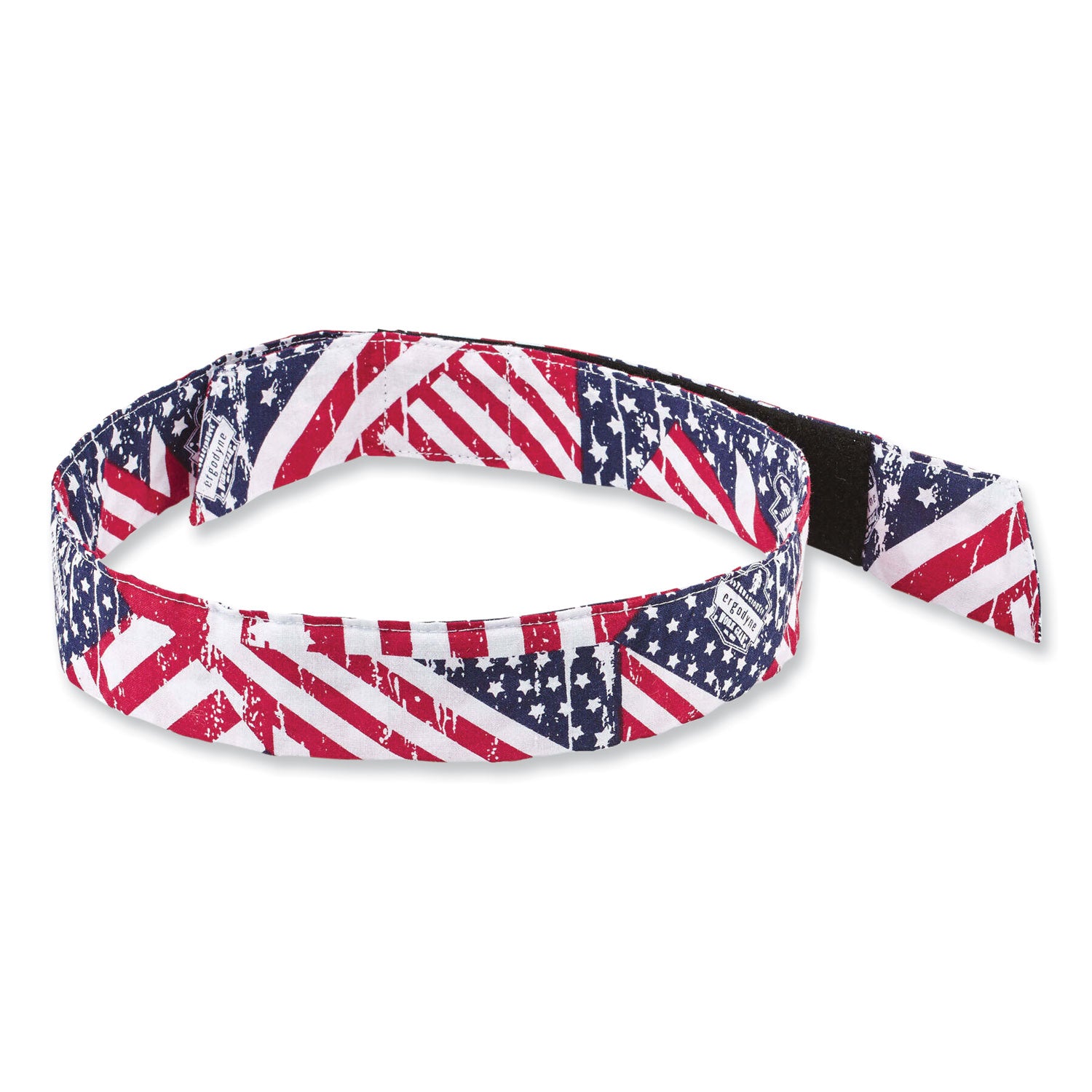 chill-its-6705-cooling-embedded-polymers-hook-loop-bandana-headband-one-size-stars-and-stripes-ships-in-1-3-business-days_ego12313 - 1
