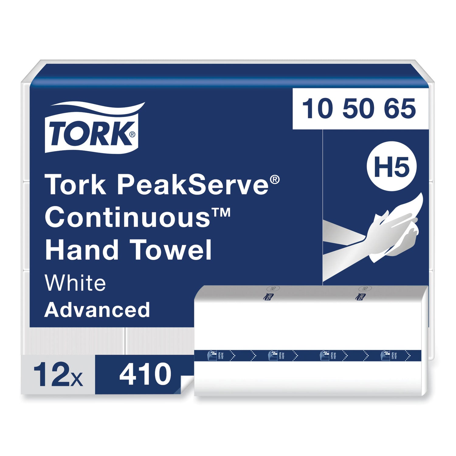 peakserve-continuous-hand-towel-1-ply-791-x-885-white-410-wipes-pack-12-packs-carton_trk105065 - 2