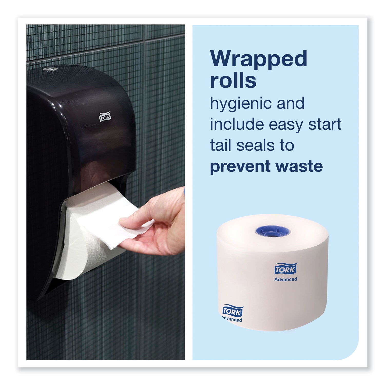 Advanced High Capacity Bath Tissue, Septic Safe, 2-Ply, White, 1,000 Sheets/Roll, 36/Carton