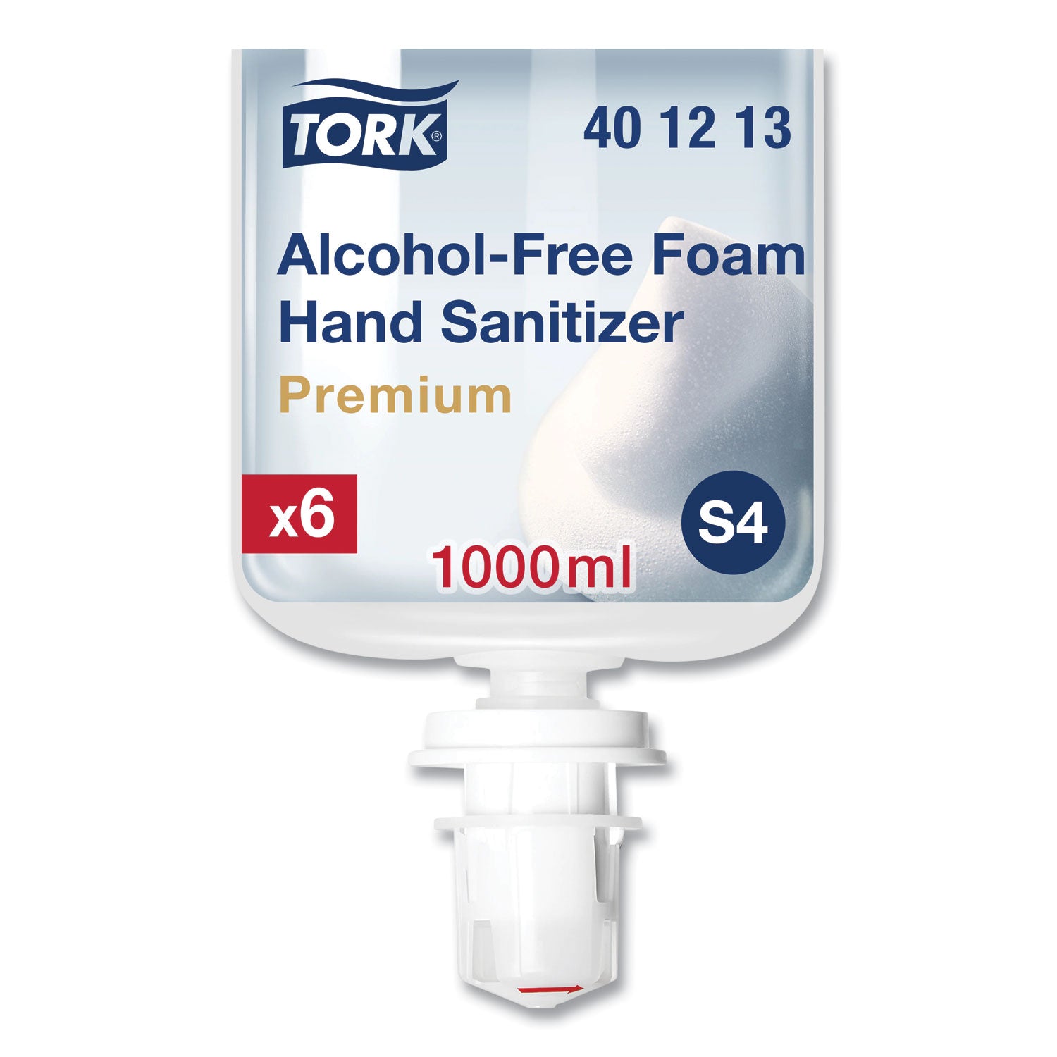 premium-alcohol-free-foam-sanitizer-1-l-bottle-unscented-6-carton_trk401213 - 1