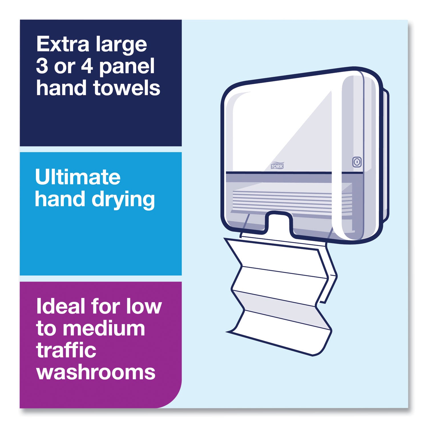 Elevation Xpress Hand Towel Dispenser, 11.9 x 4 x 11.6, White