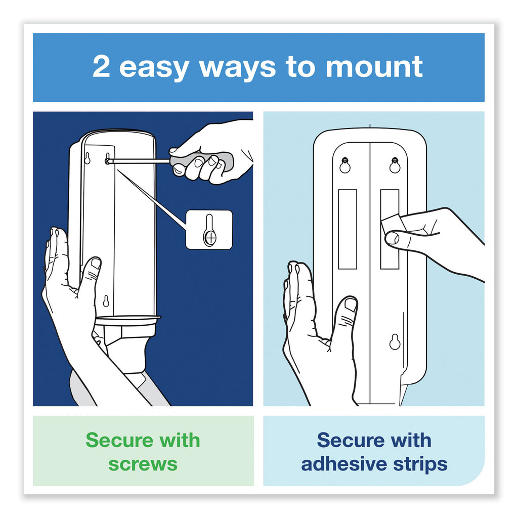 Elevation Foam Skincare Auto Dispenser with Intuition Sensor, 1 L/33 oz, 4.45 x 5.12 x 10.94, White, 4/Carton