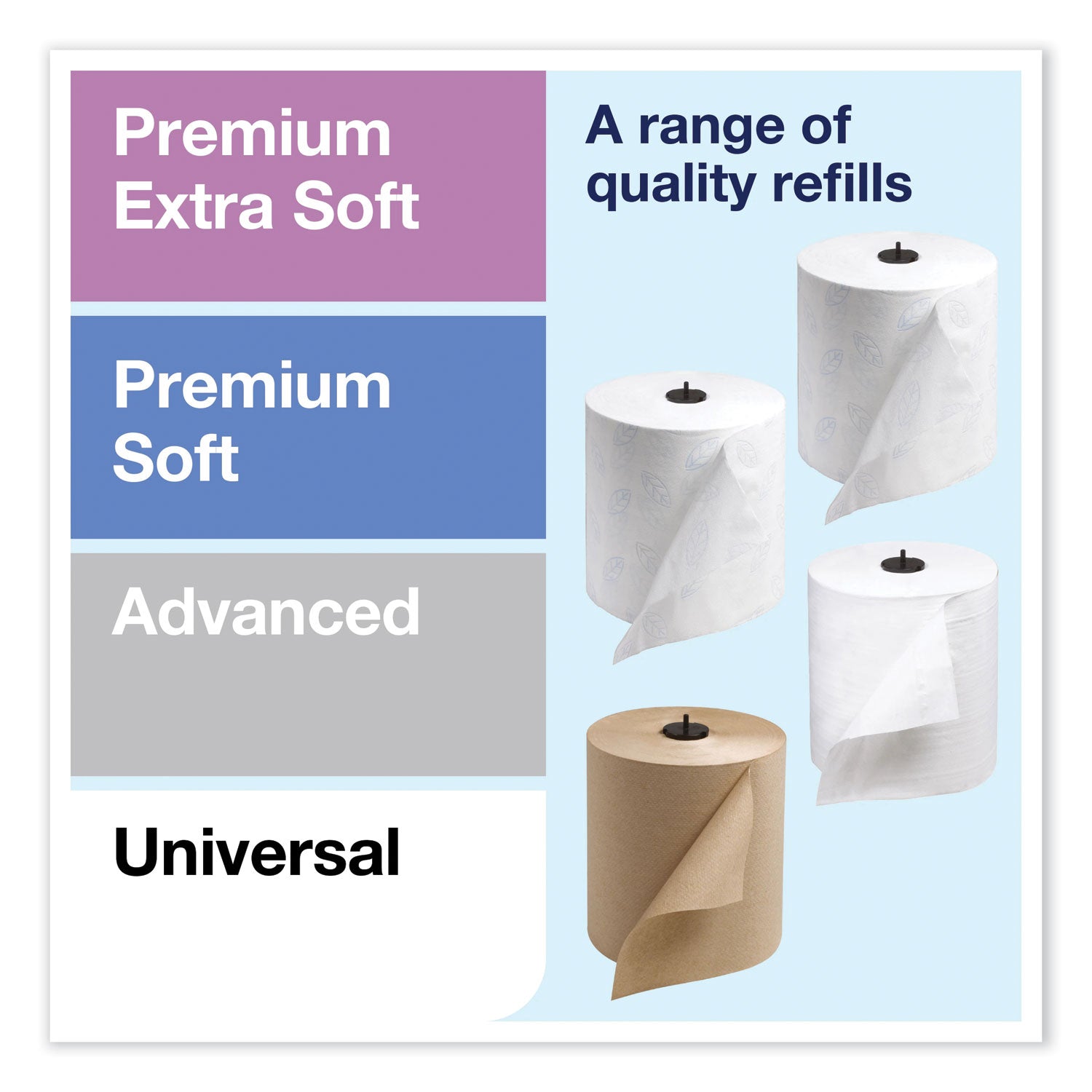 Elevation Matic Hand Towel Roll Dispenser, 13.2 x 8.1 x 14.65, Black