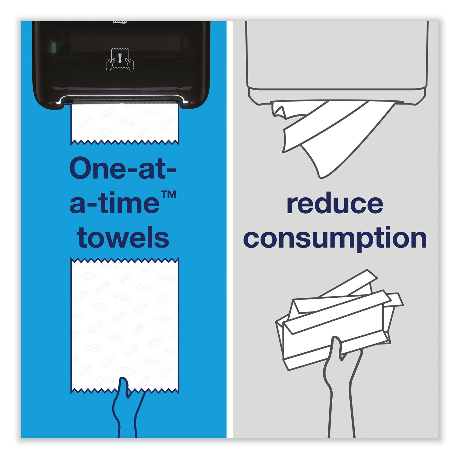 Elevation Matic Hand Towel Roll Dispenser, 13.2 x 8.1 x 14.65, Black