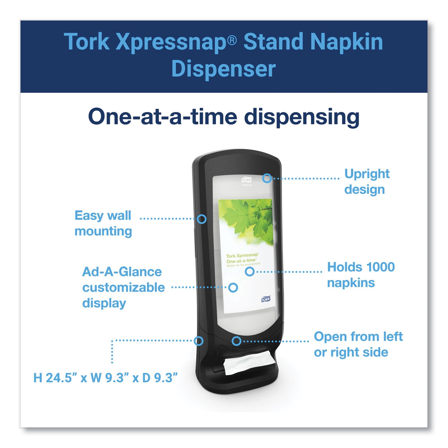xpressnap-stand-napkin-dispenser-925-x-925-x-245-black_trk6332000 - 2