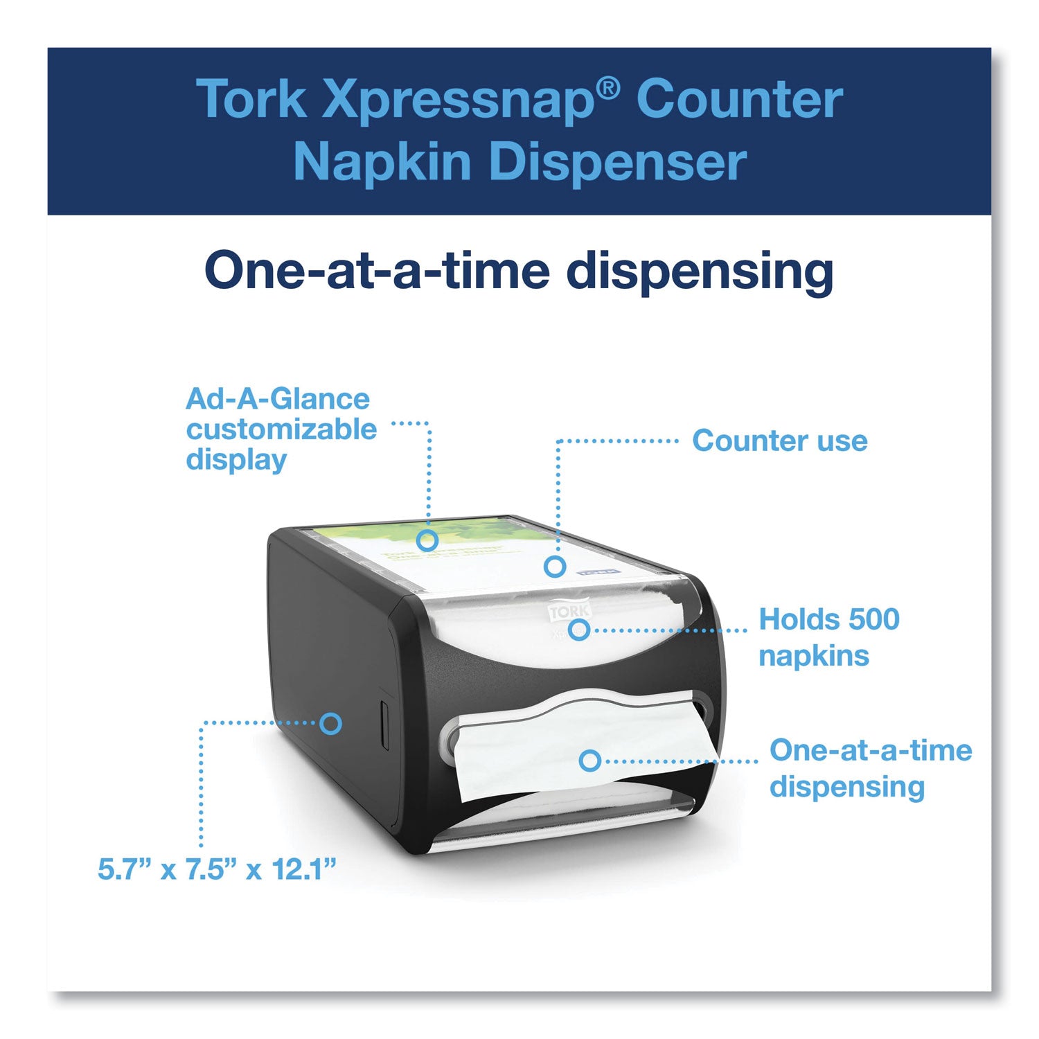 xpressnap-counter-napkin-dispenser-75-x-121-x-57-black_trk6432000 - 2