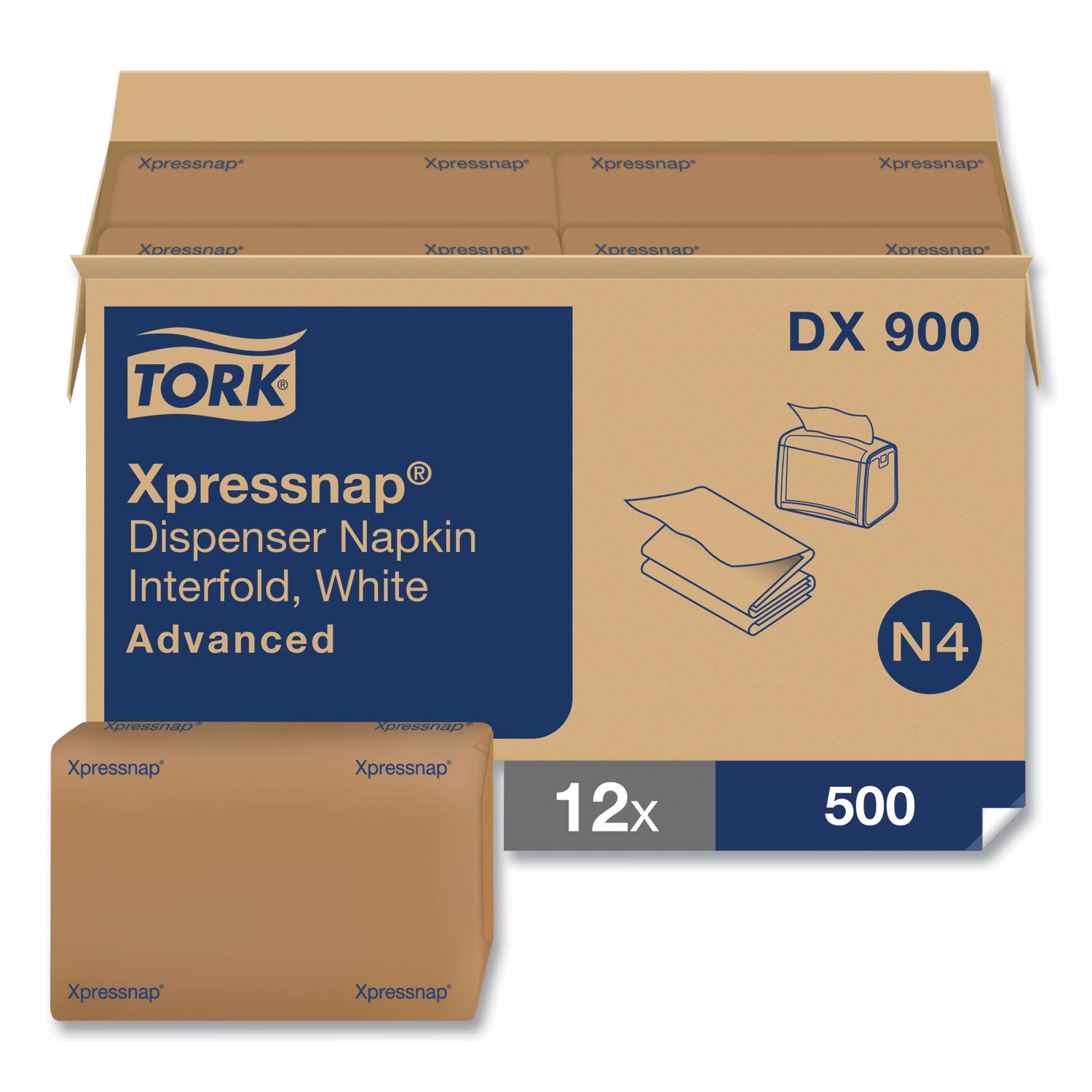 xpressnap-interfold-dispenser-napkins-1-ply-bag-pack-13-x-85-white-6000-carton_trkdx900 - 2