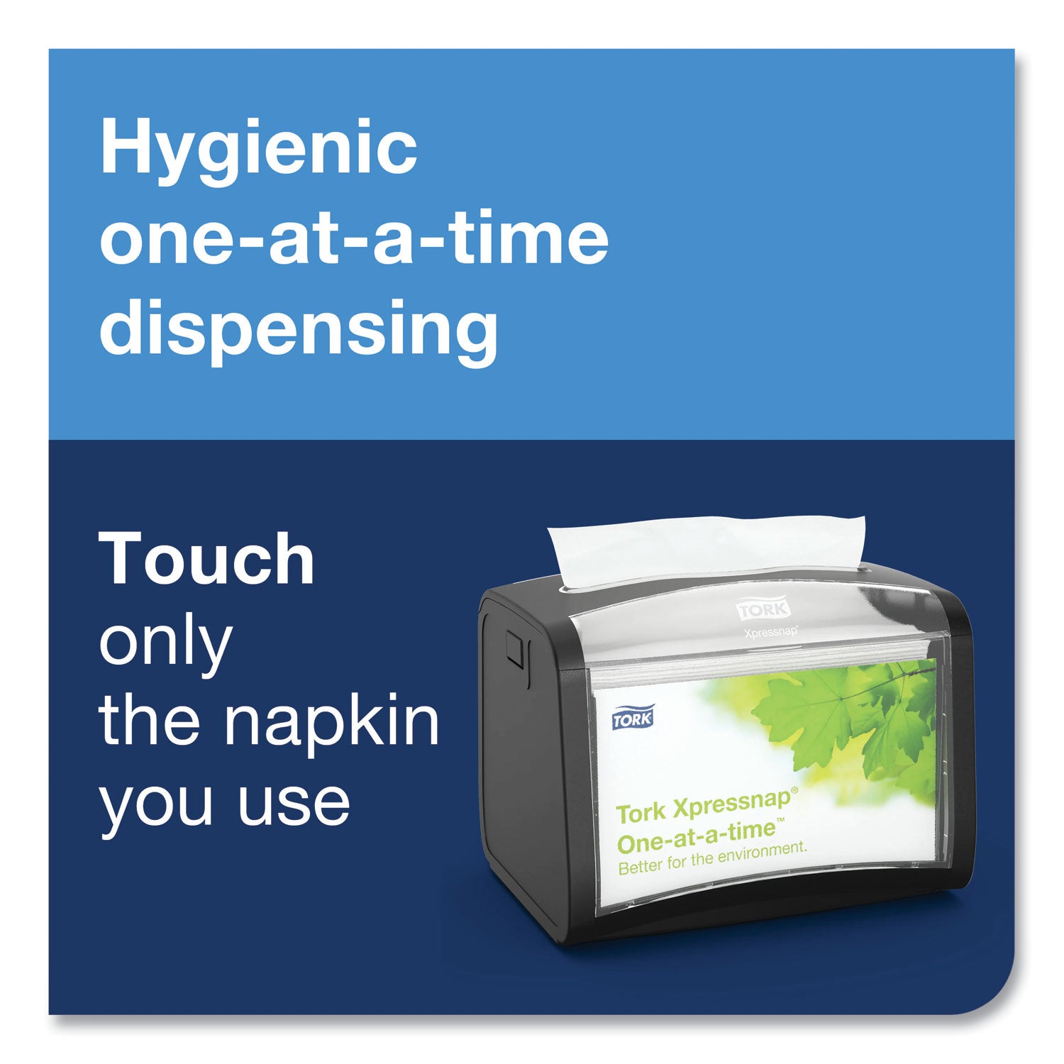 Xpressnap Interfold Dispenser Napkins, 2-Ply, Bag-Pack, 13 x 8.5, Natural, 500/Pack, 12 Packs/Carton
