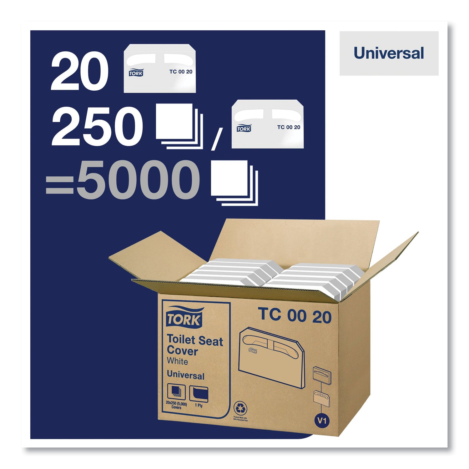 toilet-seat-cover-half-fold-145-x-17-white-250-pack-20-packs-carton_trktc0020 - 3