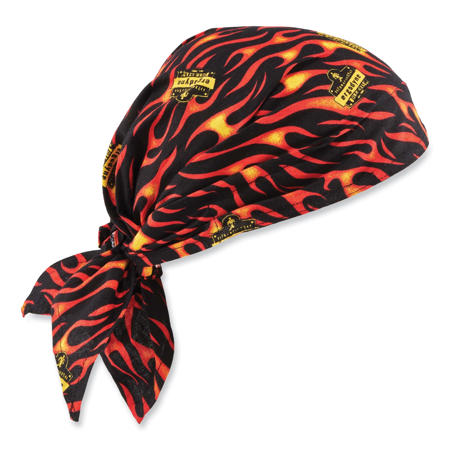 chill-its-6710-cooling-embedded-polymers-tie-bandana-triangle-hat-one-size-fits-most-flames-ships-in-1-3-business-days_ego12328 - 1