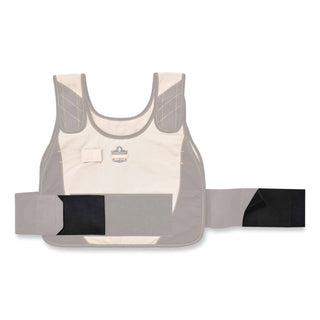 Chill-Its 6240 Phase Change Cooling Vest Elastic Extenders, 3.5", Black, Ships in 1-3 Business Days