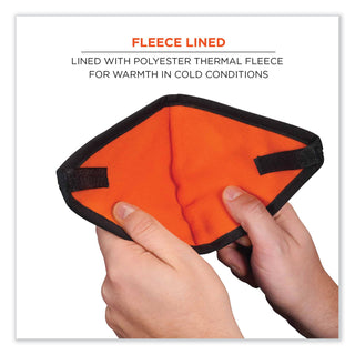 N-Ferno 6870 2-Layer Thermal Mouthpiece, Fleece/Cotton, Black, One Size Fits Most, Ships in 1-3 Business Days