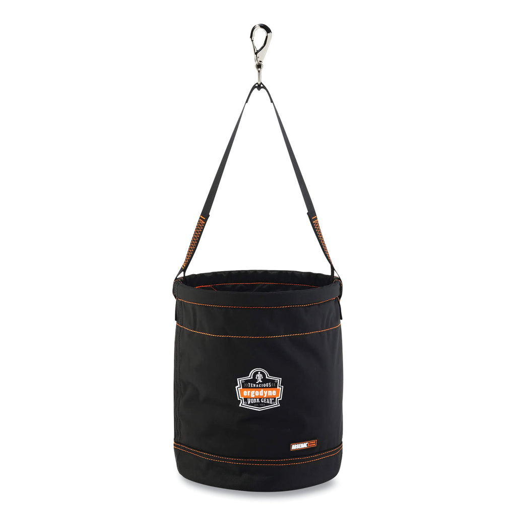 Arsenal 5970 Swiveling Hook Nylon Hoist Bucket, 100 lb, Black, Ships in 1-3 Business Days