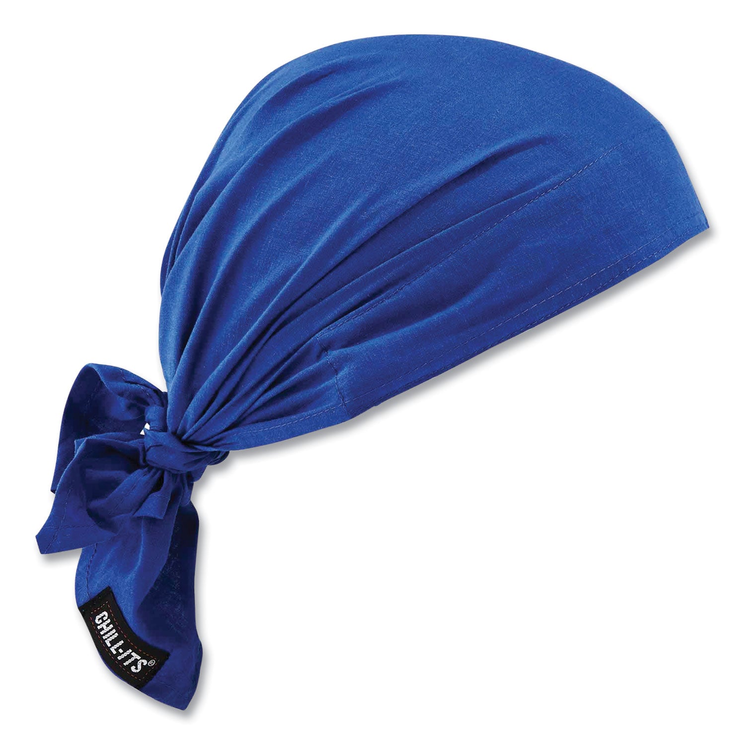 chill-its-6710-cooling-embedded-polymers-tie-bandana-triangle-hat-one-size-fits-most-solid-blue-ships-in-1-3-business-days_ego12327 - 1