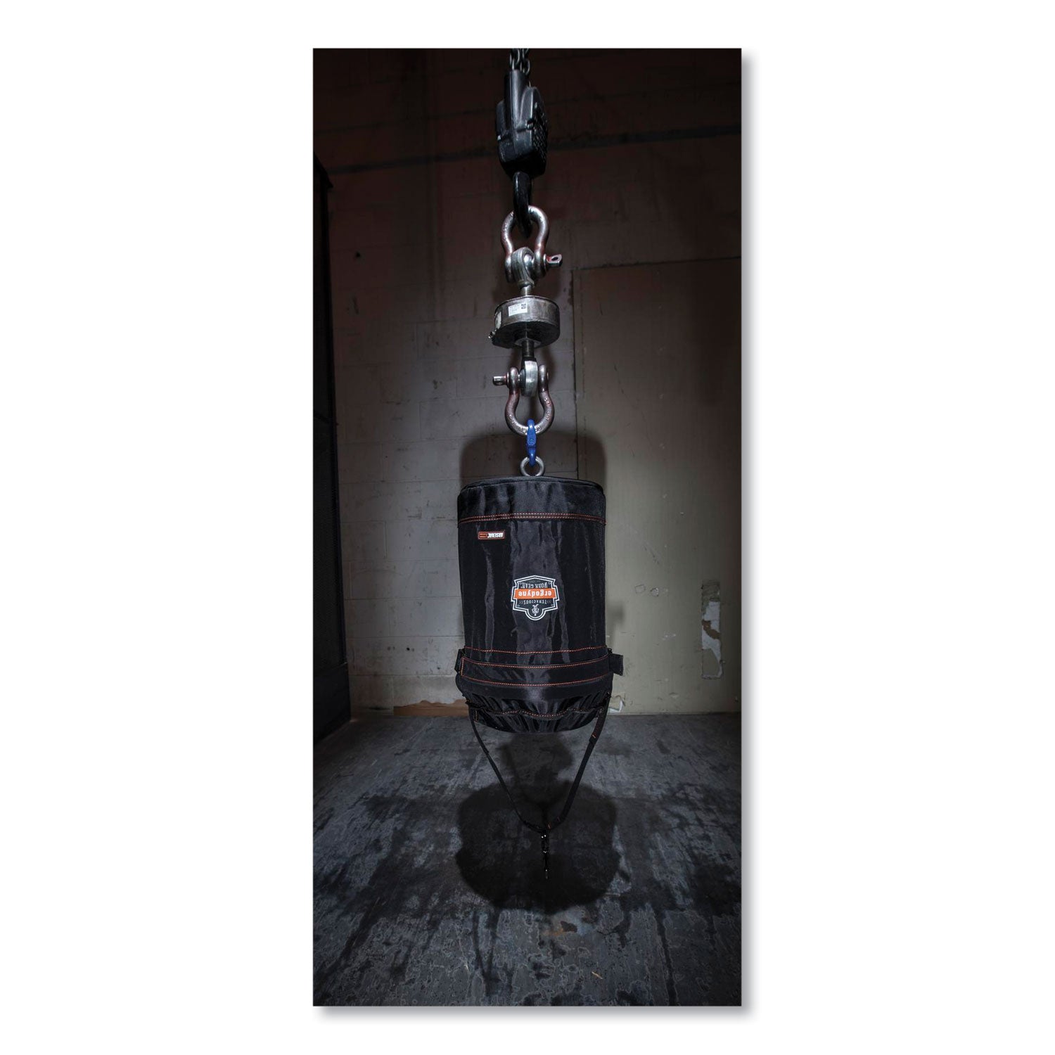 Arsenal 5970T Swiveling Hook Nylon Hoist Bucket + Top, 100 lb, Black, Ships in 1-3 Business Days