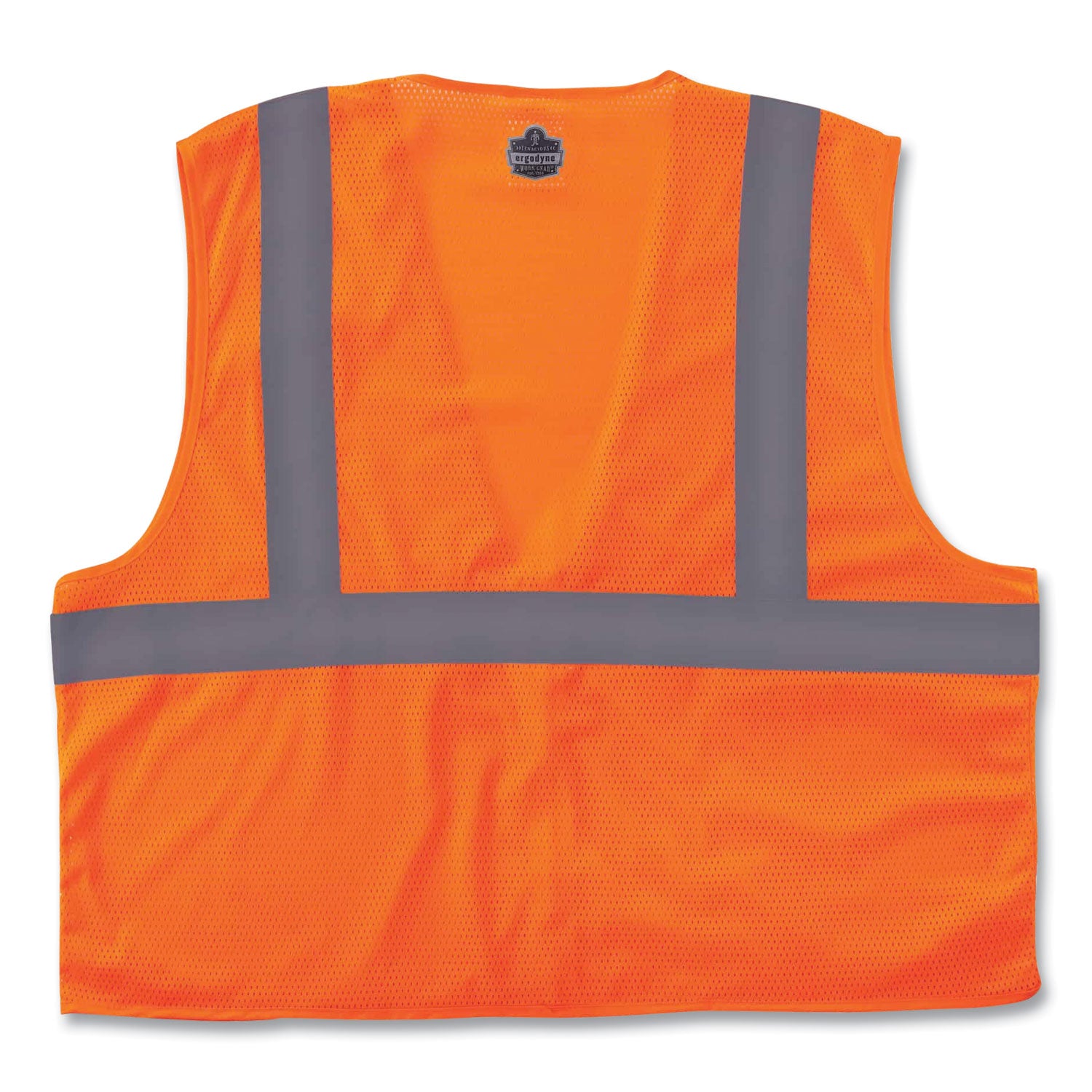 GloWear 8210Z Class 2 Economy Mesh Vest, Polyester, Orange, X-Small, Ships in 1-3 Business Days