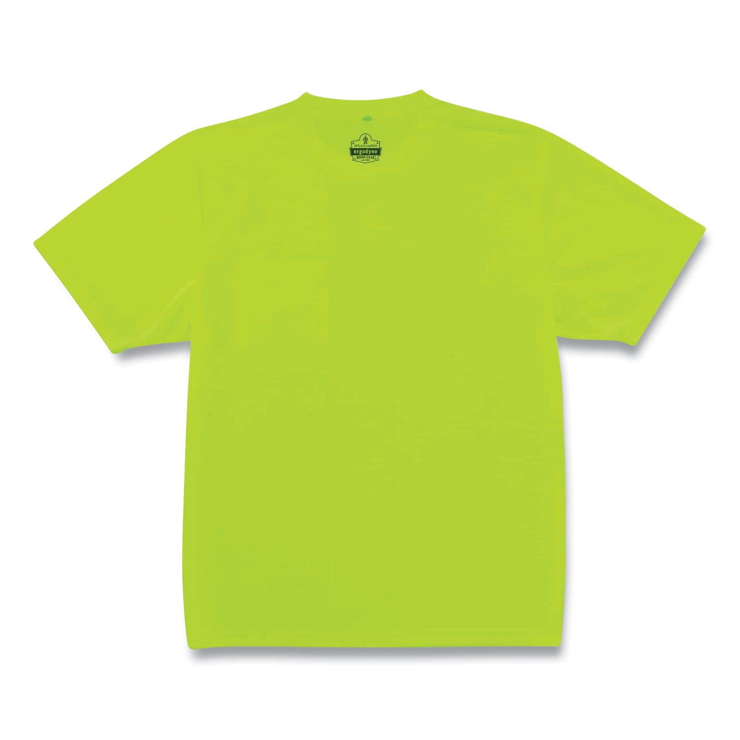 GloWear 8089 Non-Certified Hi-Vis T-Shirt, Polyester, Medium, Lime, Ships in 1-3 Business Days