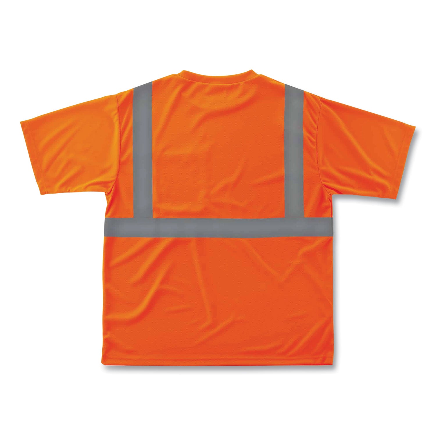 GloWear 8289 Class 2 Hi-Vis T-Shirt, Polyester, Orange, 5X-Large, Ships in 1-3 Business Days