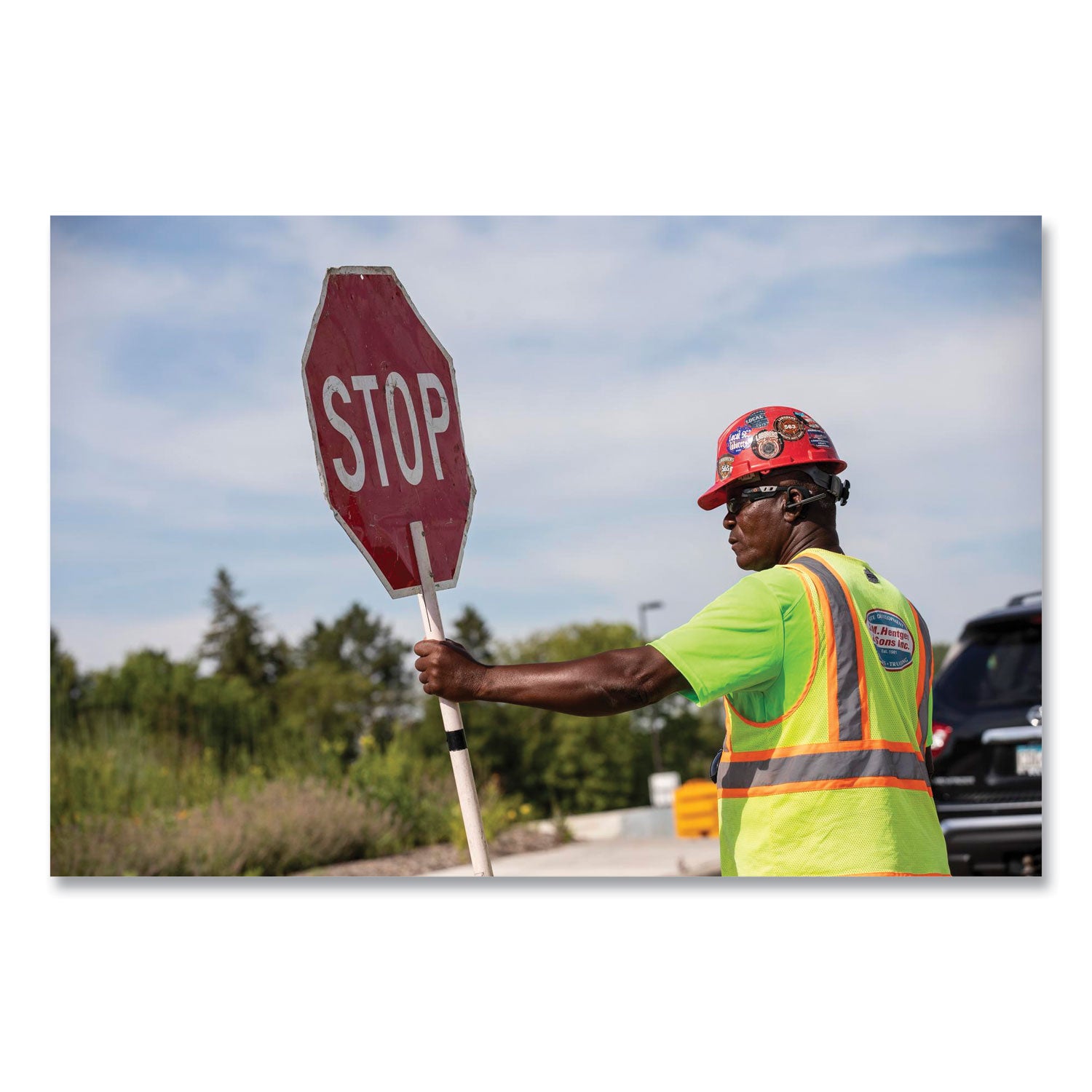 GloWear 8089 Non-Certified Hi-Vis T-Shirt, Polyester, Small, Lime, Ships in 1-3 Business Days