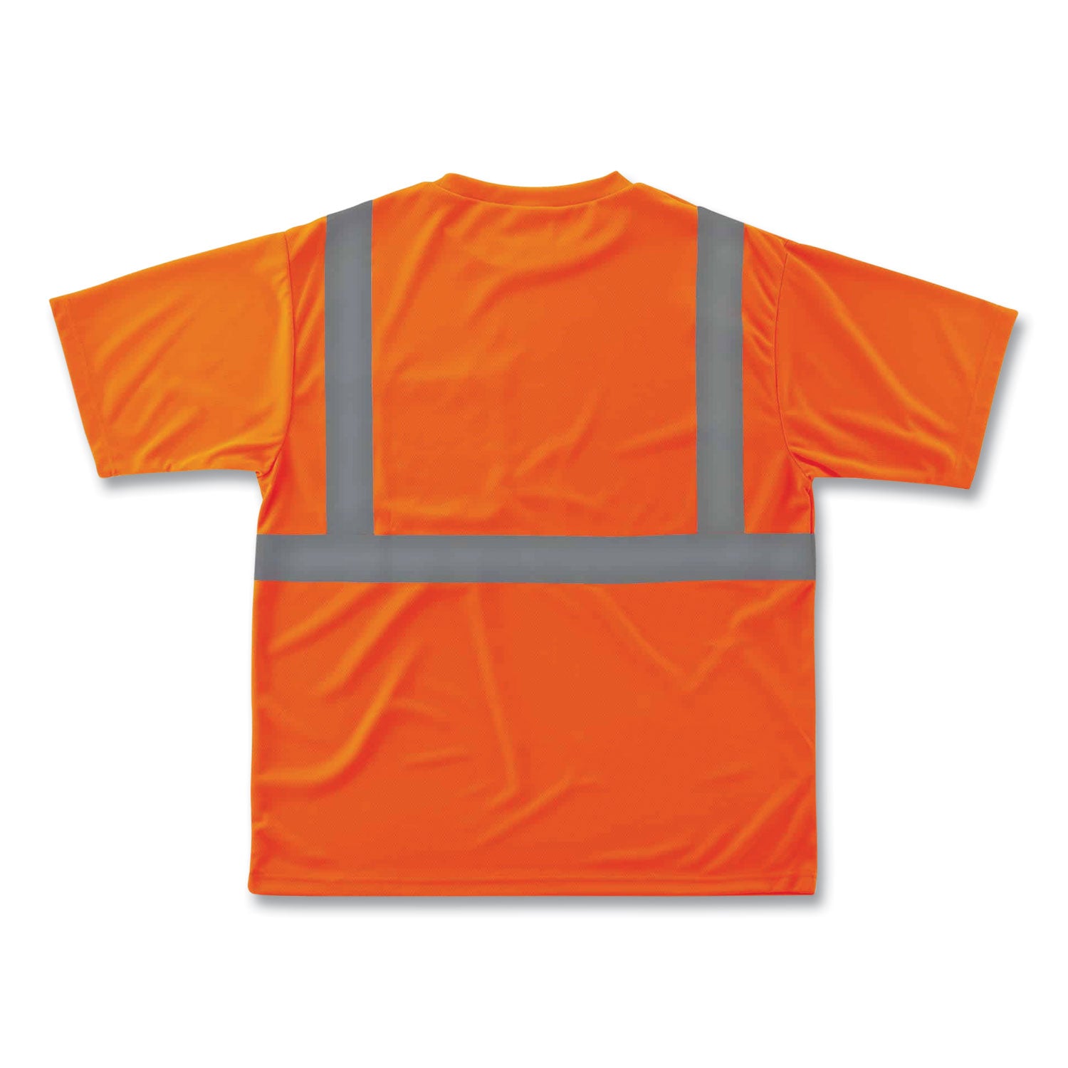 GloWear 8289 Class 2 Hi-Vis T-Shirt, Polyester, Orange, X-Small, Ships in 1-3 Business Days