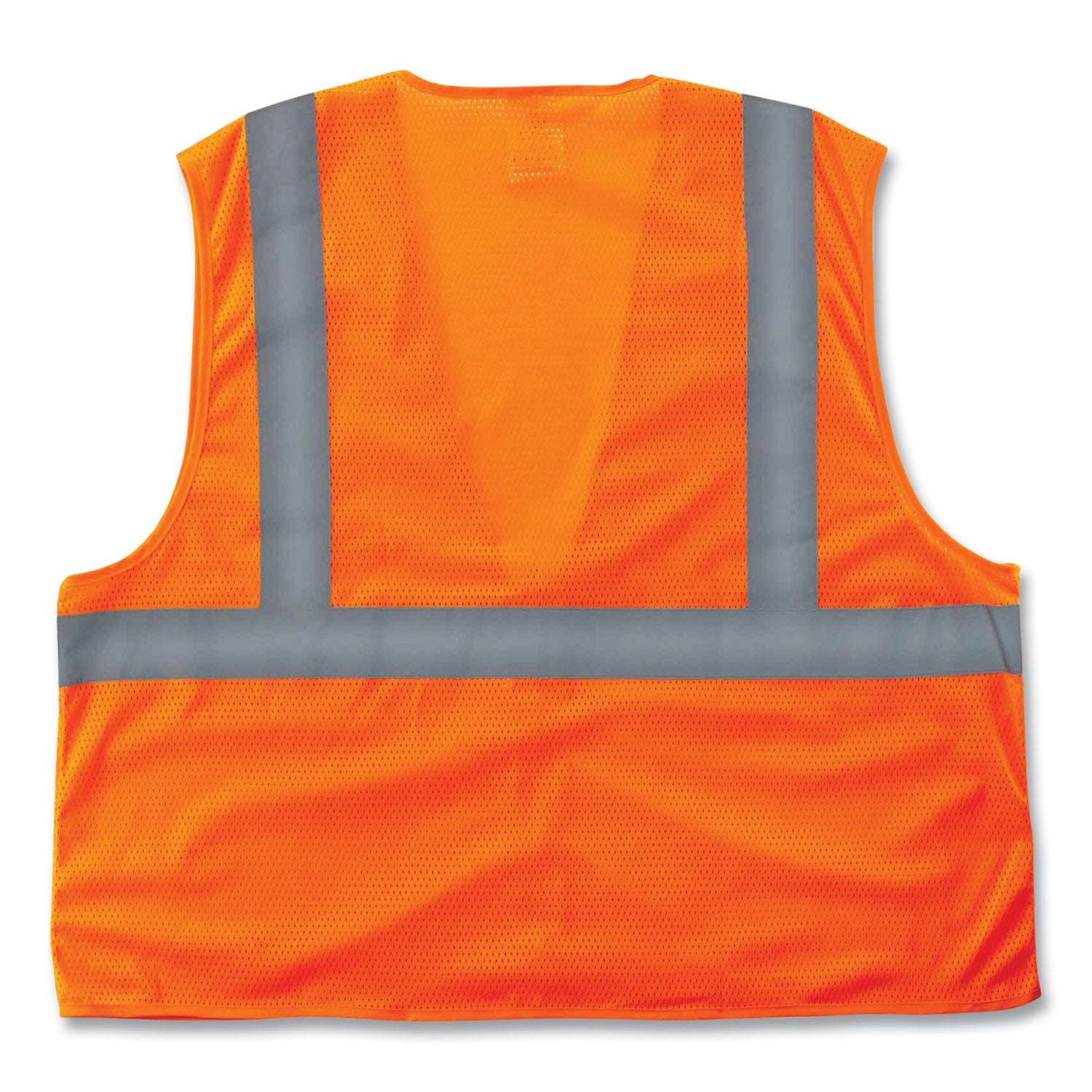 GloWear 8205Z Class 2 Super Economy Mesh Vest, Polyester, Orange, Small/Medium, Ships in 1-3 Business Days