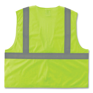 GloWear 8205Z Class 2 Super Economy Mesh Vest, Polyester, Lime, 2X-Large/3X-Large, Ships in 1-3 Business Days