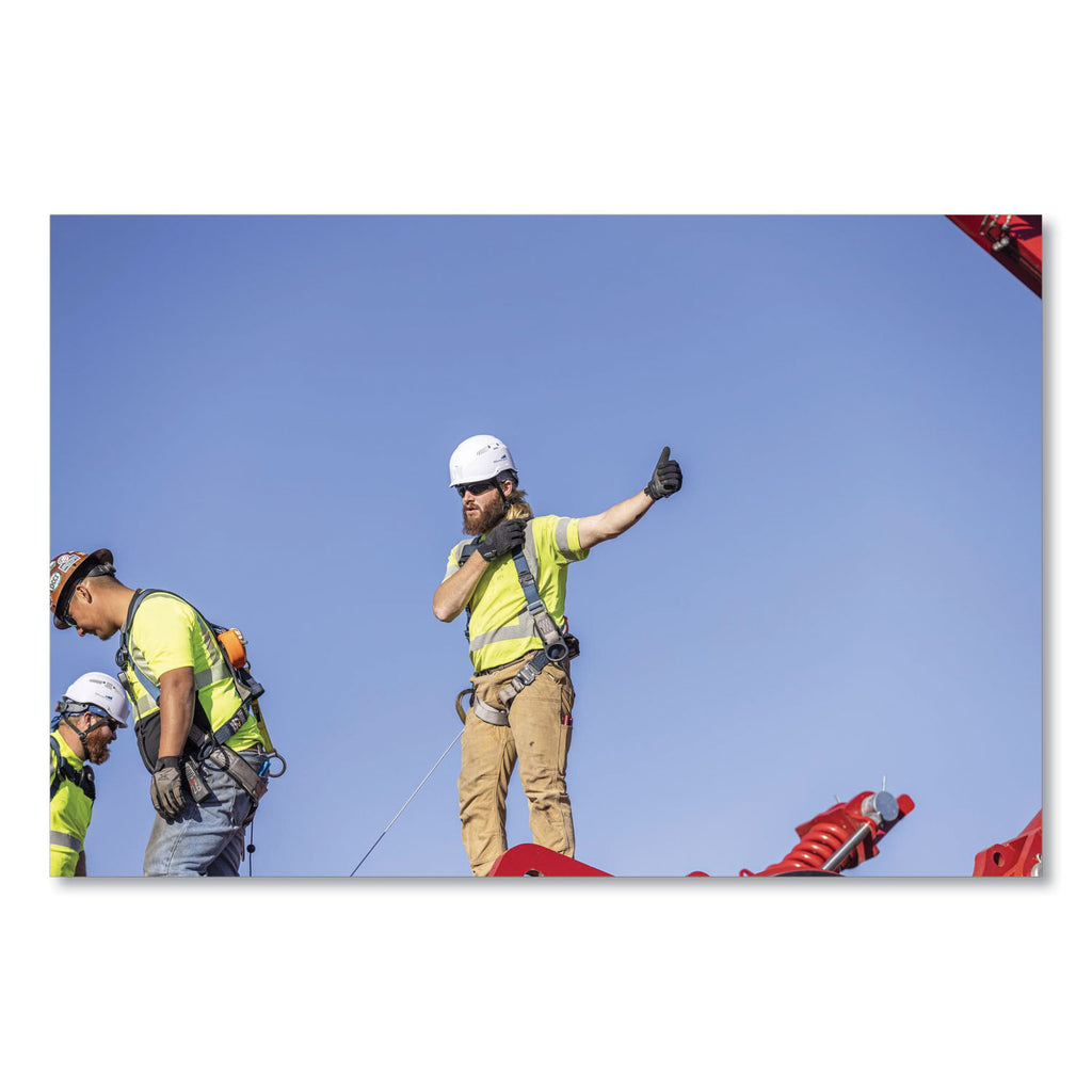 GloWear 8289 Class 2 Hi-Vis T-Shirt, Polyester, Lime, X-Large, Ships in 1-3 Business Days