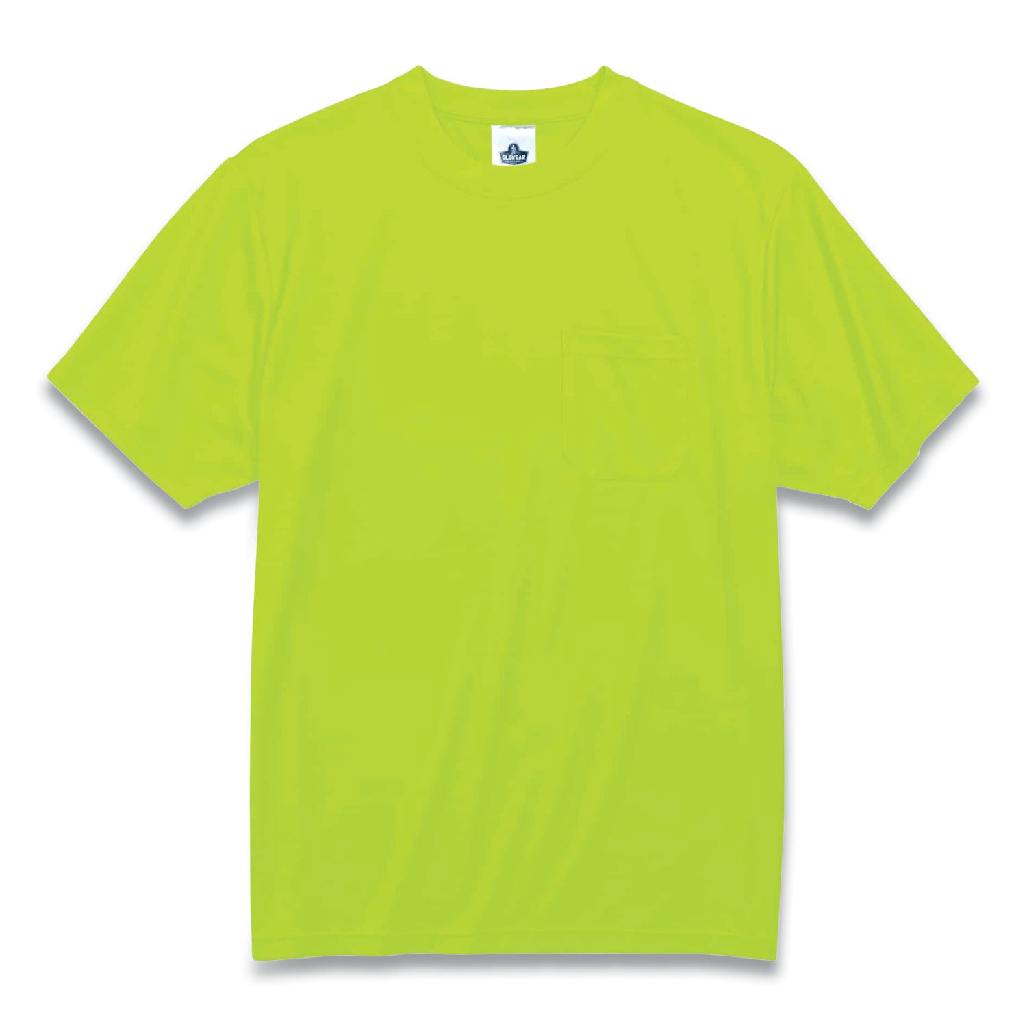 glowear-8089-non-certified-hi-vis-t-shirt-polyester-medium-lime-ships-in-1-3-business-days_ego21553 - 1