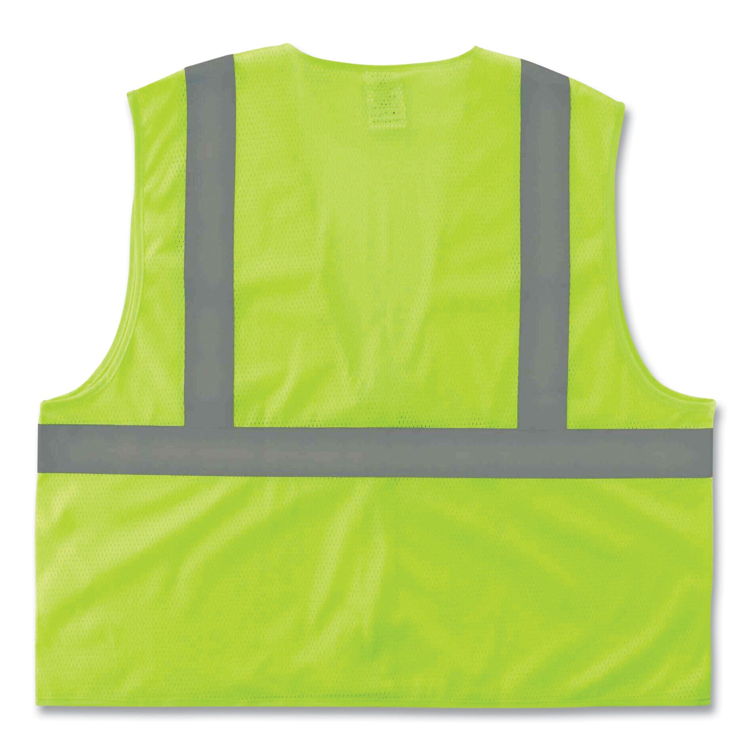 GloWear 8205Z Class 2 Super Economy Mesh Vest, Polyester, Lime, Large/X-Large, Ships in 1-3 Business Days