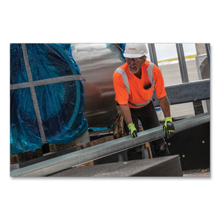 GloWear 8289 Class 2 Hi-Vis T-Shirt, Polyester, Orange, X-Small, Ships in 1-3 Business Days