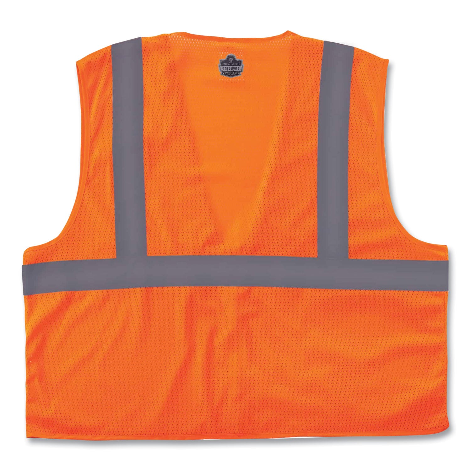 GloWear 8210Z Class 2 Economy Mesh Vest, Polyester, Orange, Small/Medium, Ships in 1-3 Business Days