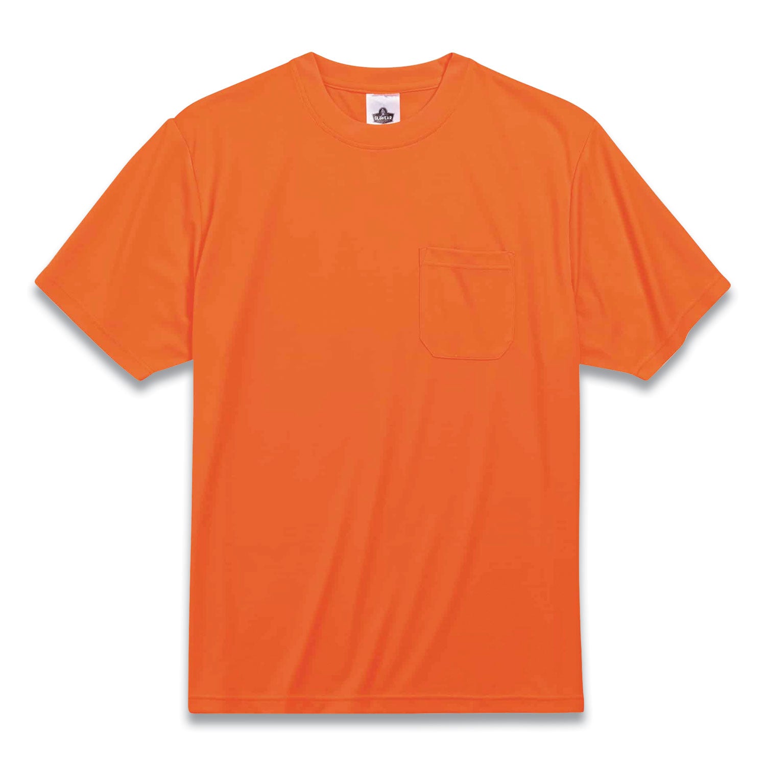 glowear-8089-non-certified-hi-vis-t-shirt-polyester-x-large-orange-ships-in-1-3-business-days_ego21565 - 1