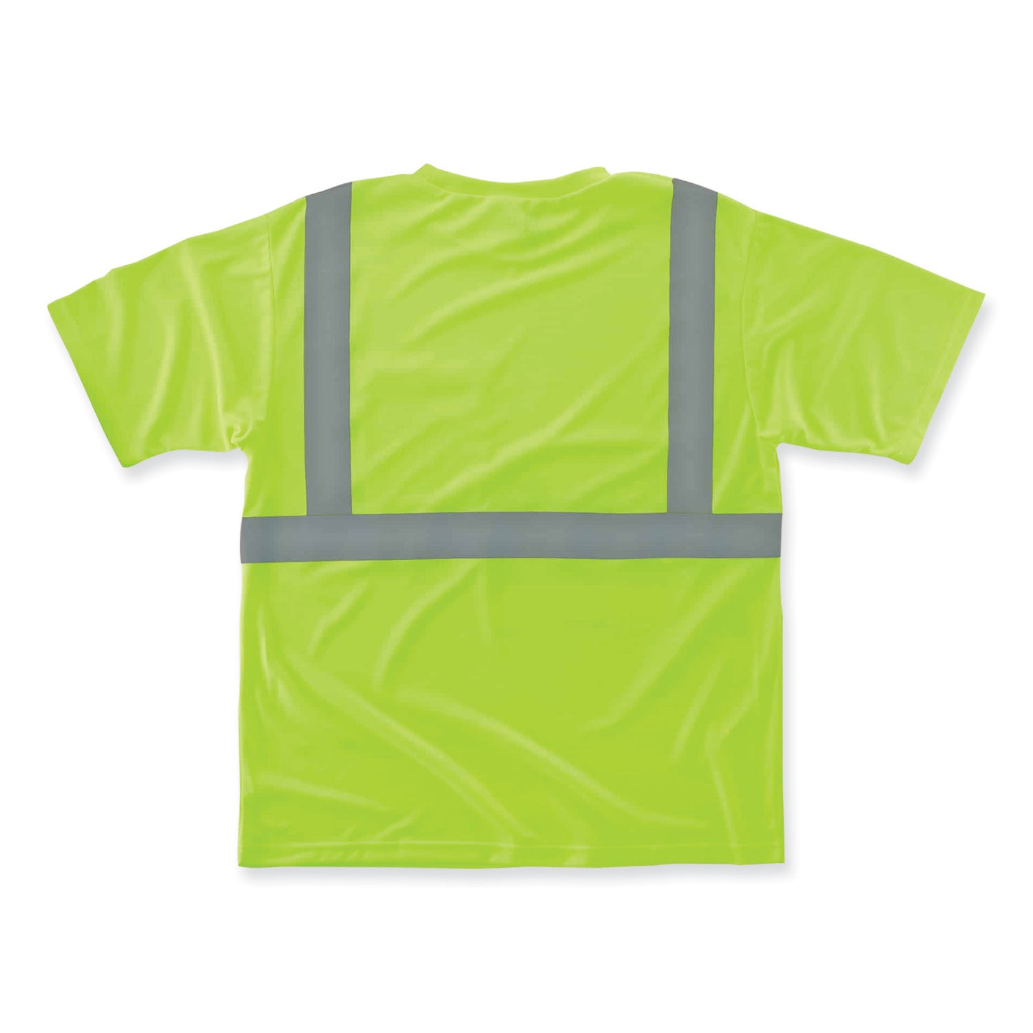 GloWear 8289 Class 2 Hi-Vis T-Shirt, Polyester, Lime, 5X-Large, Ships in 1-3 Business Days