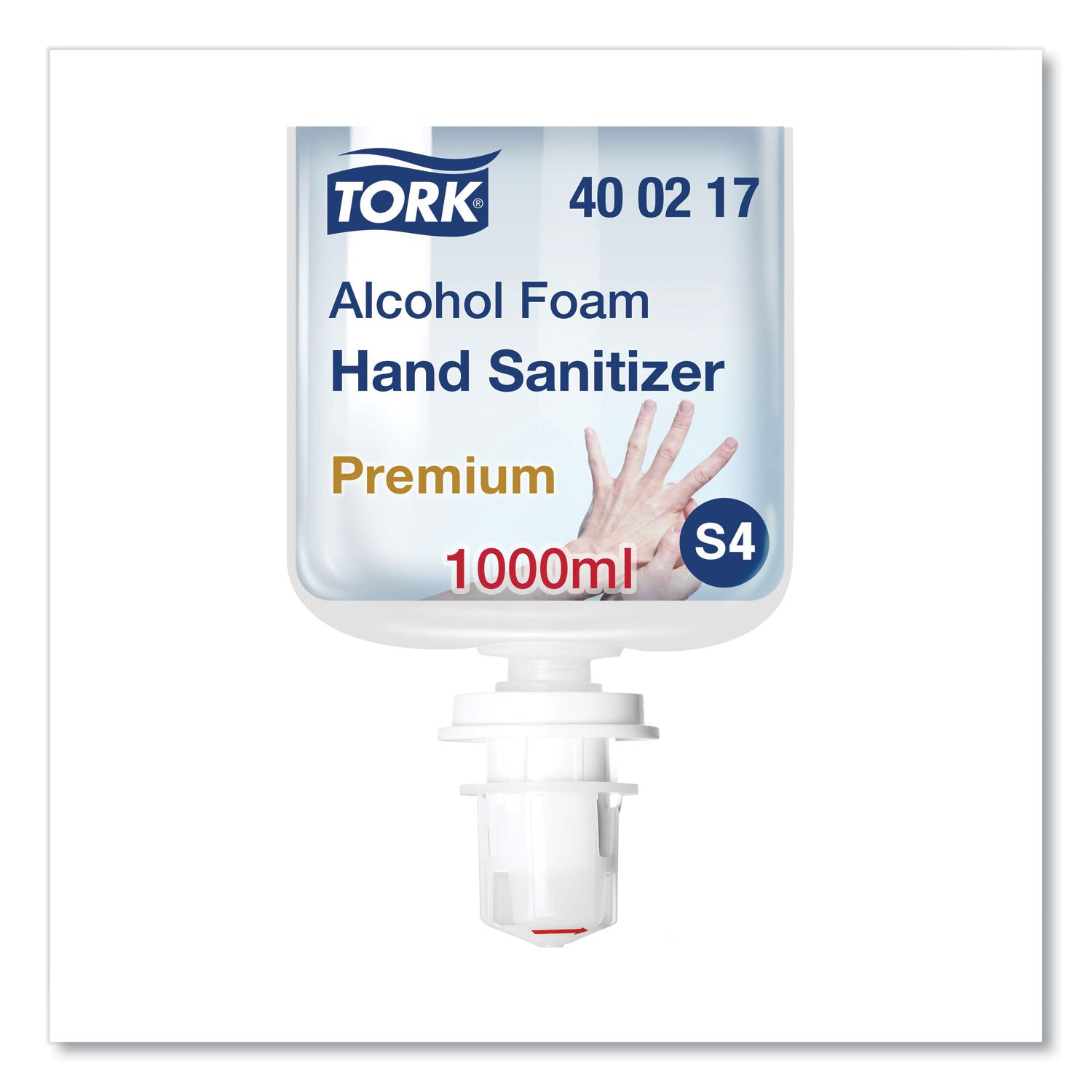 premium-alcohol-foam-hand-sanitizer-1-l-bottle-unscented-6-carton_trk400217 - 1