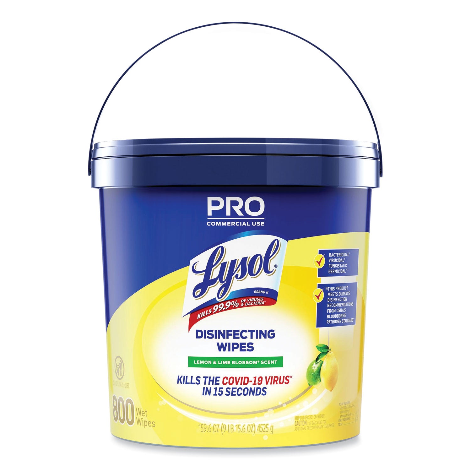 professional-disinfecting-wipe-bucket-1-ply-6-x-8-lemon-and-lime-blossom-white-800-wipes-bucket-2-buckets-carton_rac99856ct - 1
